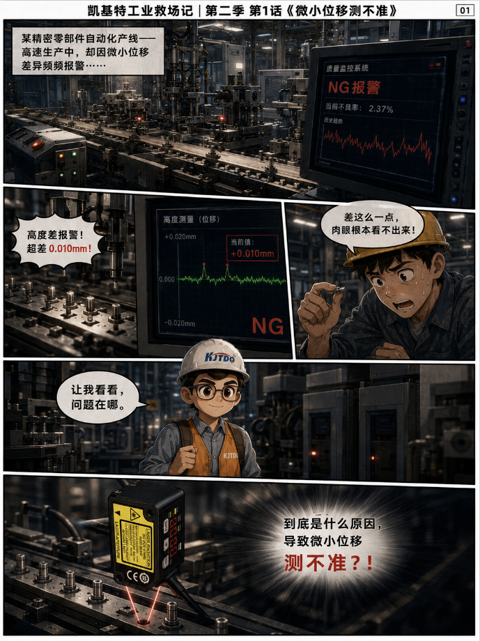 凱基特工業(yè)救場(chǎng)記2｜微小位移測(cè)不準(zhǔn)？交給 KJT-KELR-TE！