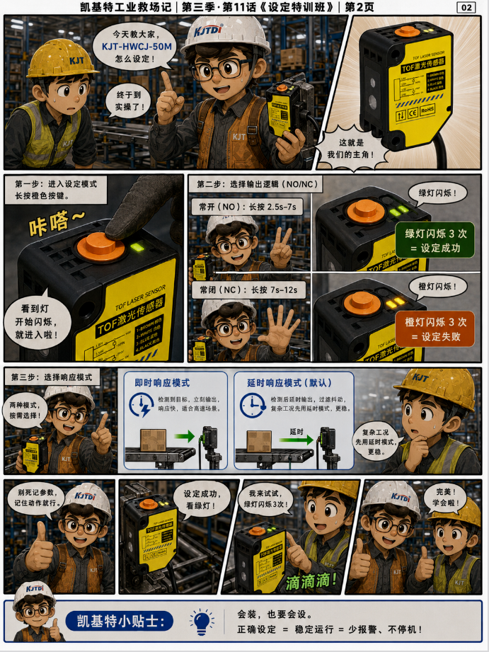 凱基特工業(yè)救場記·第三季收官｜TOF 激光光電傳感器：強(qiáng)光、對位、缺料、雨霧、多規(guī)格、透明瓶，一個(gè)都穩(wěn)！