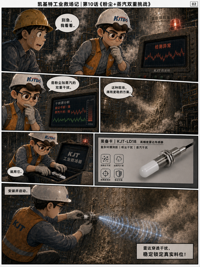 凱基特工業(yè)救場記|KJT-LD18 高精度雷達(dá)傳感器第一季收官篇 凱基特工業(yè)救場記|KJT-LD18 高精度雷達(dá)傳感器第一季收官篇