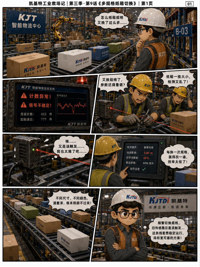 凱基特工業(yè)救場記·第三季收官｜TOF 激光光電傳感器：強(qiáng)光、對位、缺料、雨霧、多規(guī)格、透明瓶，一個(gè)都穩(wěn)！
